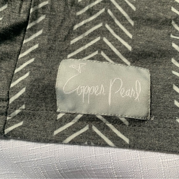 Copper Pearl Chevron Pattern 5 in 1 carseat nursing cover - Picture 6 of 6